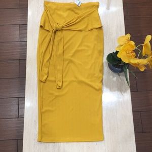 Long Yellow Skirt 🌻